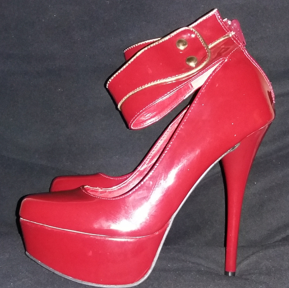 Burgundy Heels
